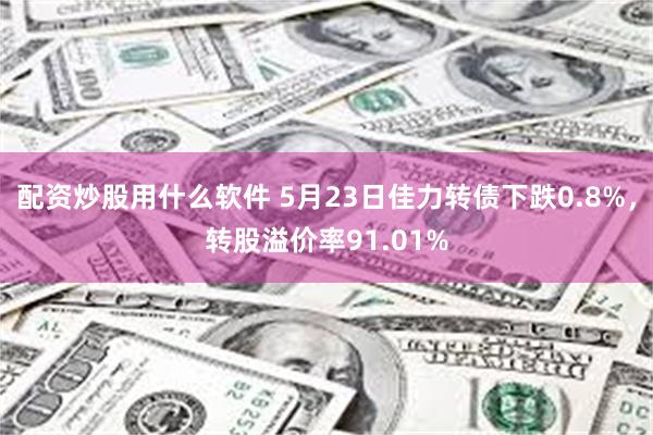 配资炒股用什么软件 5月23日佳力转债下跌0.8%，转股溢价率91.01%