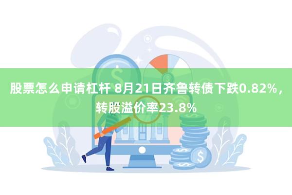 股票怎么申请杠杆 8月21日齐鲁转债下跌0.82%，转股溢价率23.8%