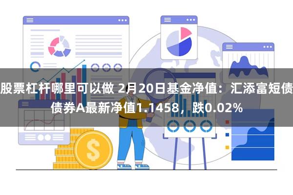 股票杠杆哪里可以做 2月20日基金净值：汇添富短债债券A最新净值1.1458，跌0.02%